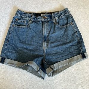 Garage High Waist 80s Mom Shorts
